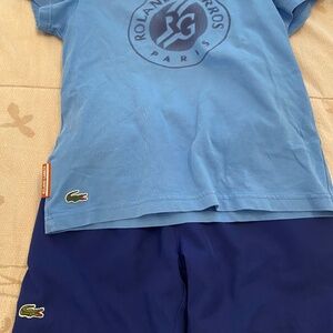 Boys Lacoste Tennis Outfit